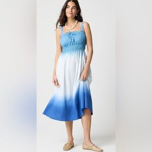 J. Crew Factory Women's Ombre Midi Dress, Size XS